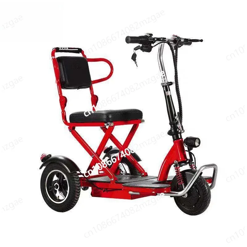 

8-Inch casual electric tricycle scooter folding adult mini car