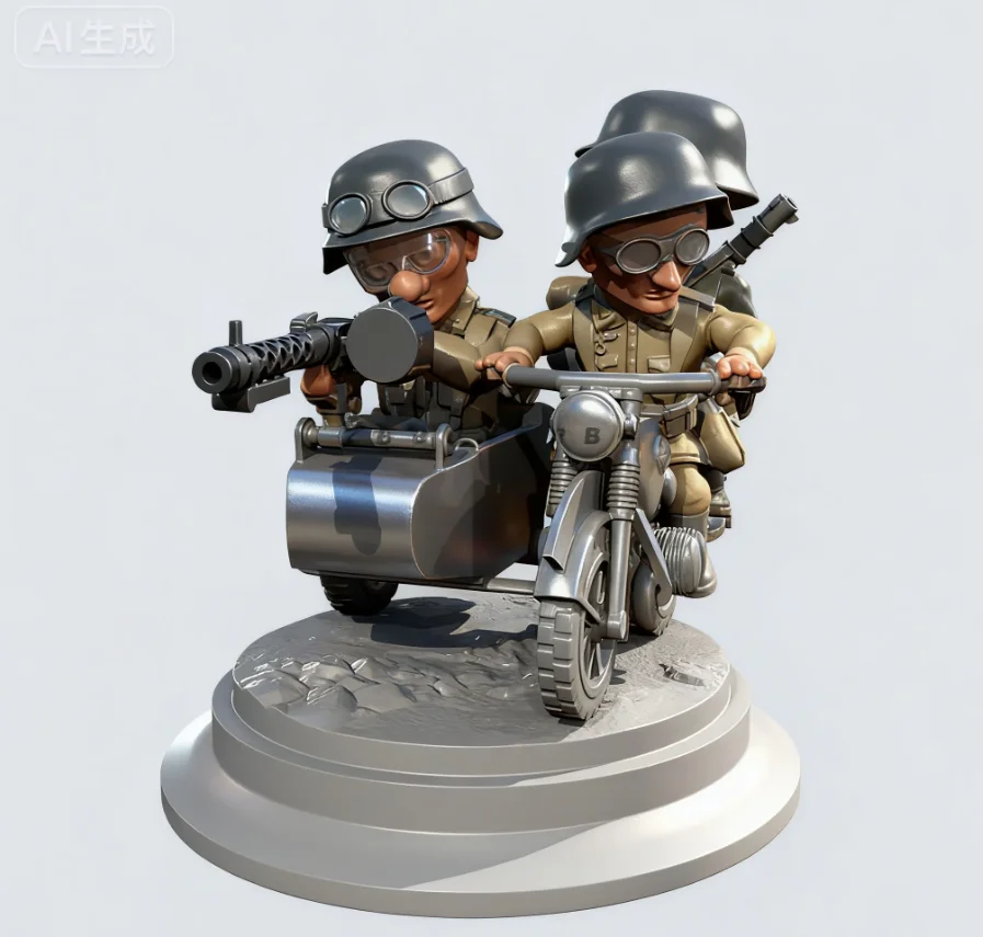 

Наборы моделей sodier из смолы 25 мм, 38 мм, 55 мм, самособранные и бесцветные (3D-печать) TD-7146/3D