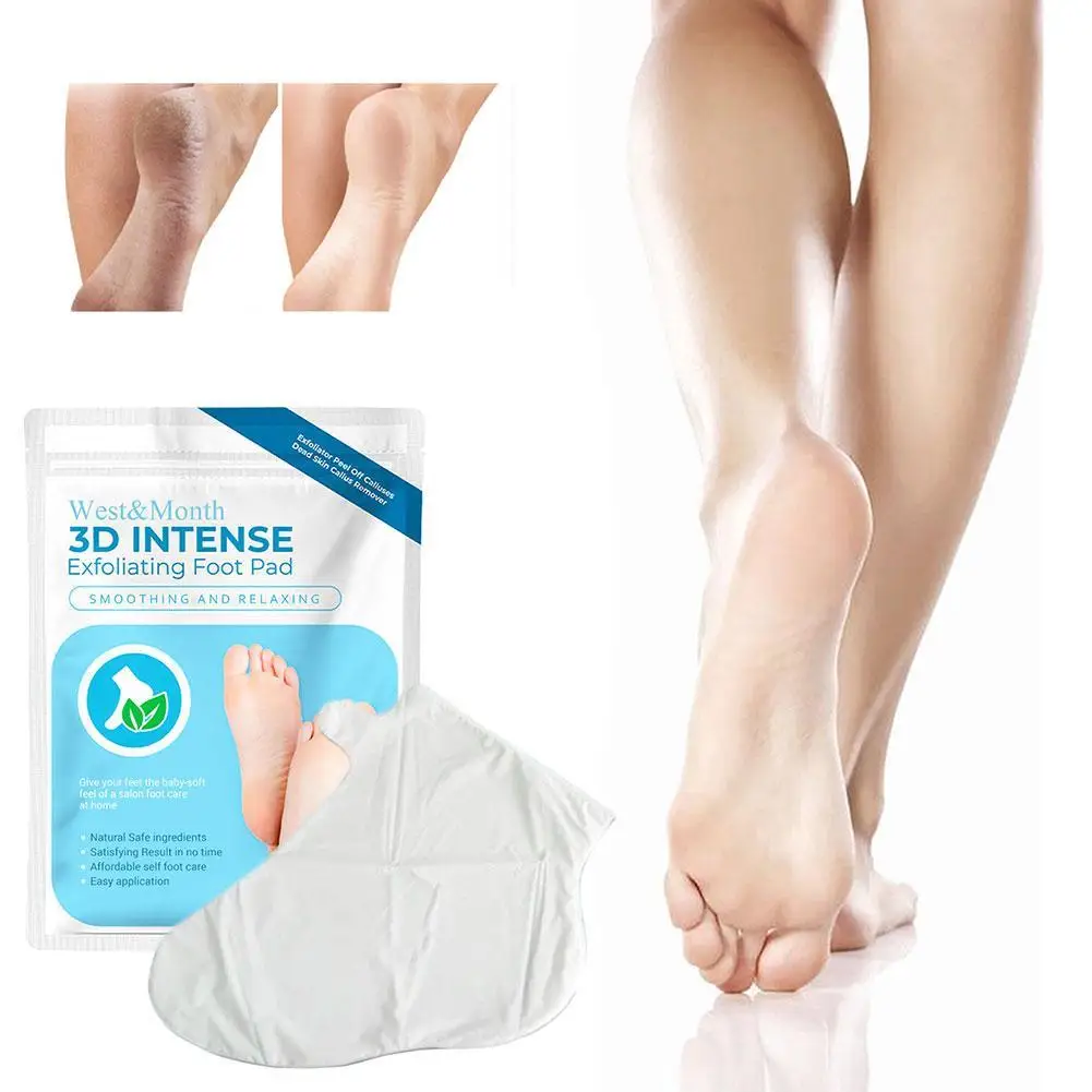 

1 Pair Exfoliating Callus Booties Feet Care Foot Mask Sheet Pack Nourish Smooth Moisturizing Foot Spa Skin Care