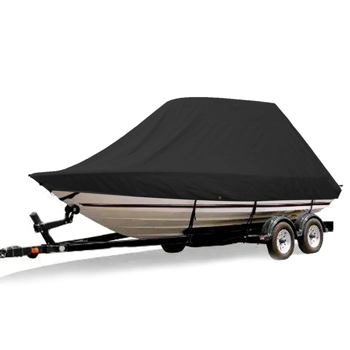 18-28ft 210D Jumbo Cruiser Boat-Cover Heavy-Duty Oceansouth Marine Water Sun Proof UV Protection Fish-Ski VHull Mooring Cover