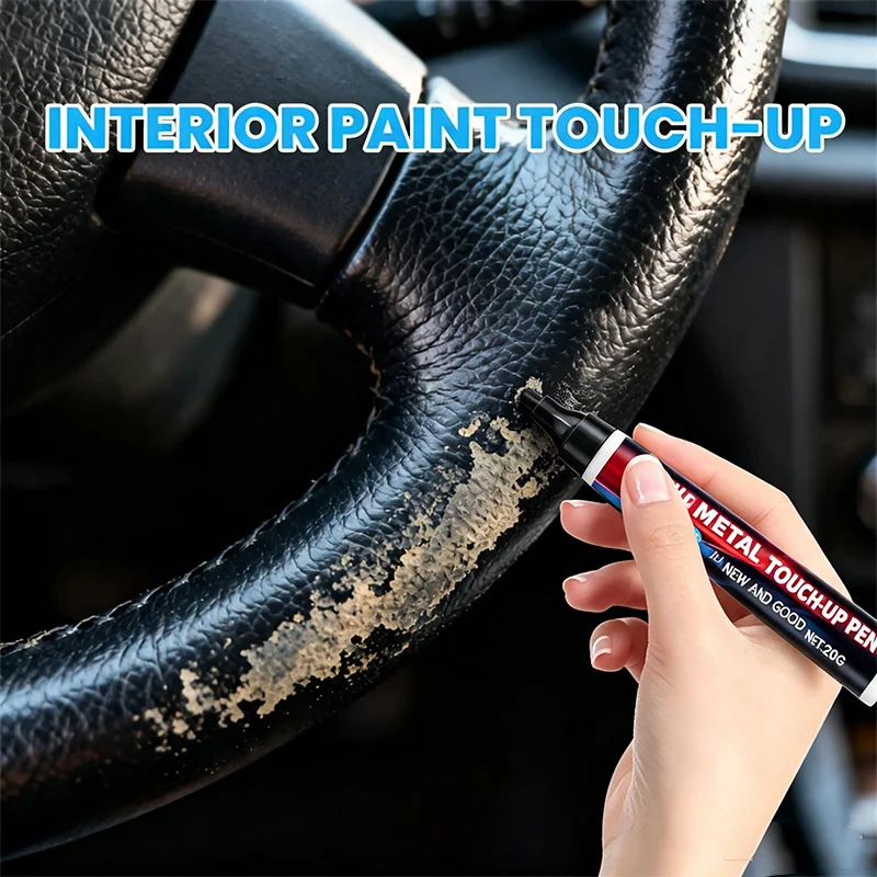 Multipurpose Touch-Up Pen - Multi-Color Repair Tool for Cars, Bikes, Faucets, And Door Handles - Quick And Convenient Touch-Up