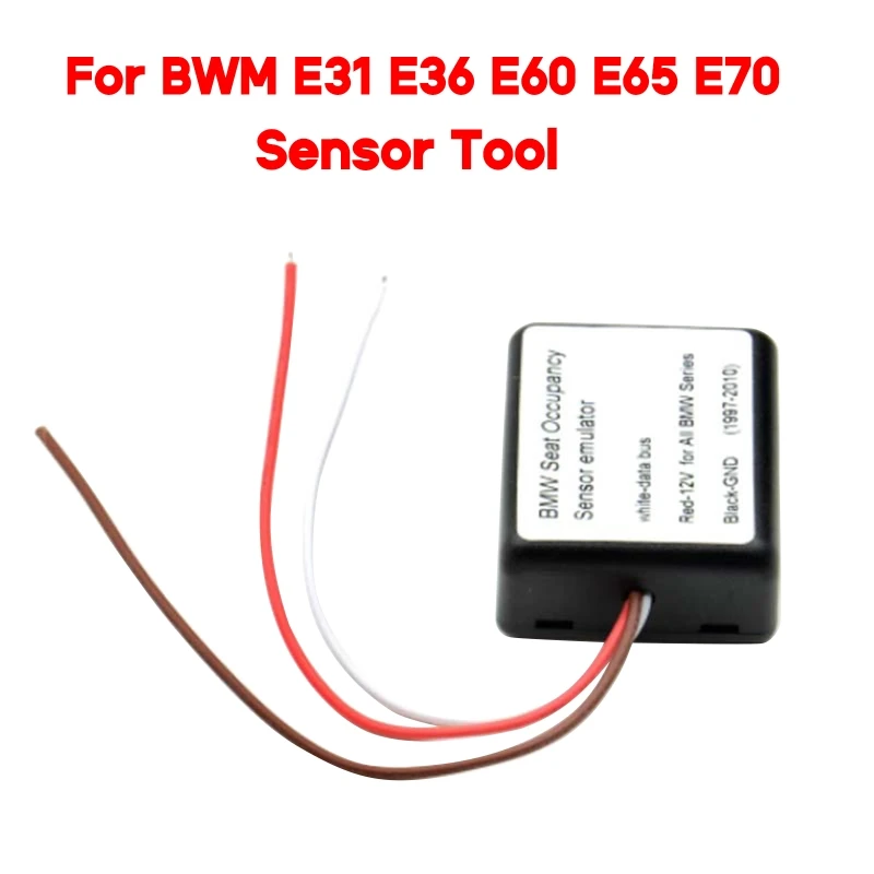 Seat Occupancy Occupation Sensor SRS Emulator Suitable for E31 E36 E65 E87 E90 E92 E93 E38 E39 E46 E53 E60 E63 1997-2010