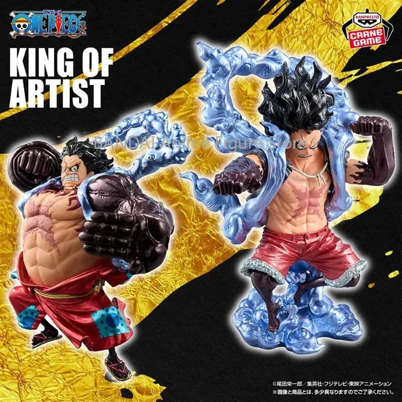 

In Stock Bandai Banpresto Original King Of Artist Anime One Piece Special Monkey D Luffy Action Figure Model Toy Collection Gift