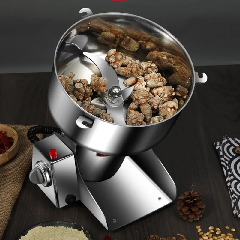 Crusher, Grinding Machine, Grinding Machine, Small Medical Chinese Herbal Medicine Powder, Ultra fine Sanqi Crushing and Breakin