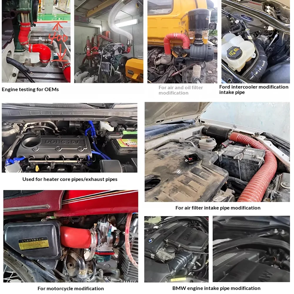 Stainless steel 90°elbow pipe cold pipe modification intake pipe rubber hose connection pipe stainless steel joint adapter pipe