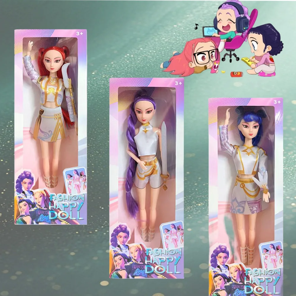 

2026 Модные игрушки K-Pop Witch Hunter - Группа охотника на демонов Девичье сердце Высокоэффективные декоративные куклы Праздничные подарки