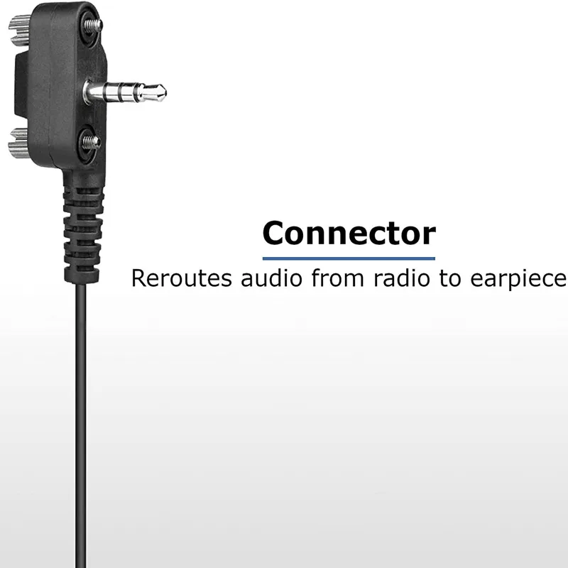 Para Yaesu-Vertex Padrão Transmissor Fone De Ouvido, Rádio Walkie Talkie, Vx 160, Vx-231, 5 Pacote, 5 Pacotes