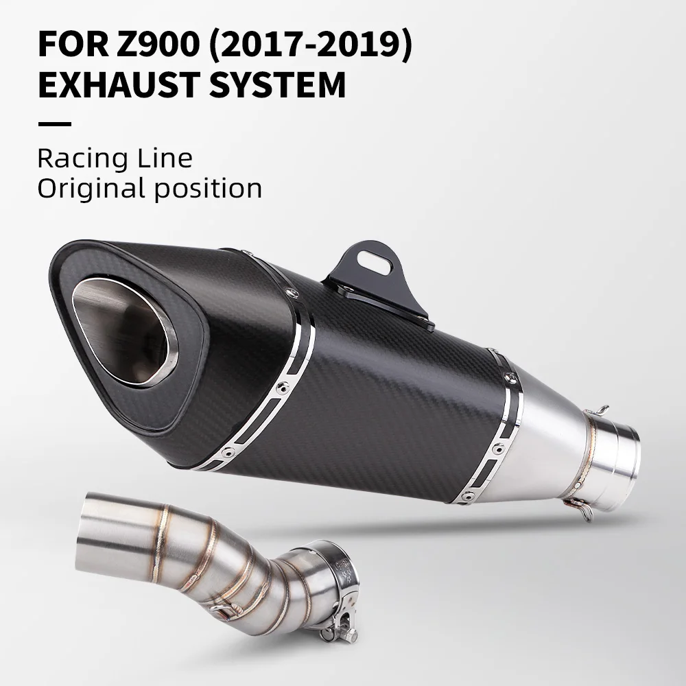 

For motorcycle Ninja 900 Z900 Z900 R11 connection 51mm tail exhaust system exhaust set (2017-2019)