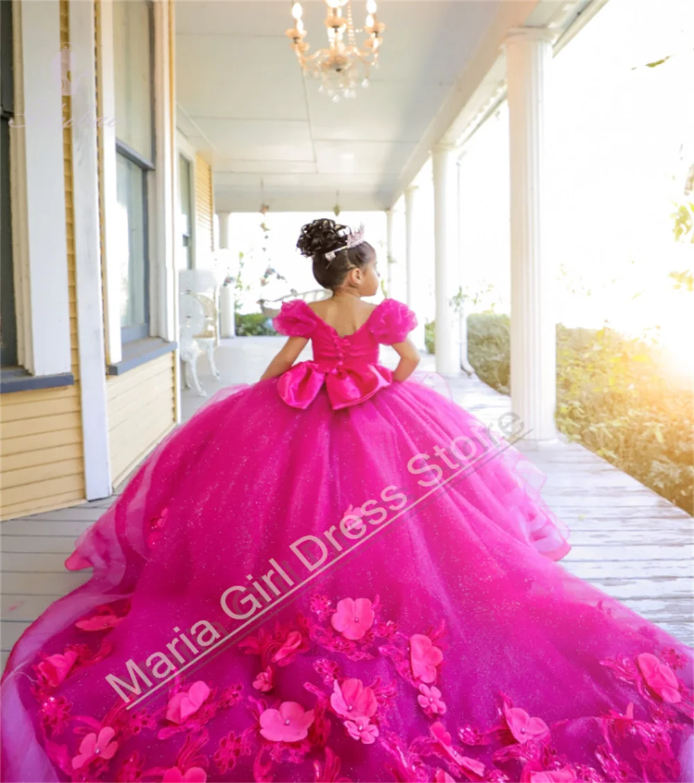 beautiful-flower-girl-dress-with-fluffy-lace-applique-rose-red-for-children's-birthday-party-first-communion-dress
