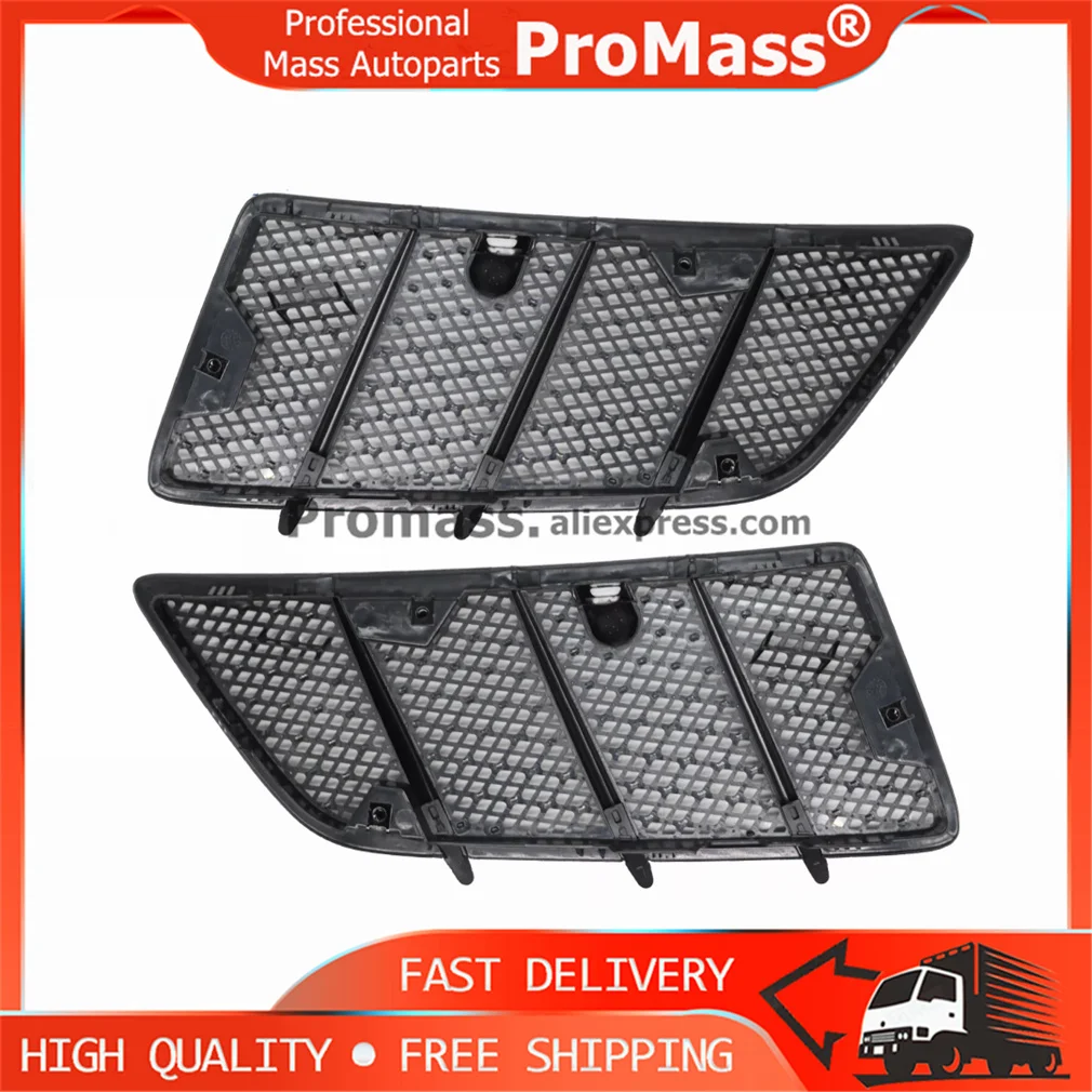 1648804305,1648804405  ABS Front Hood Air Vents Grille Cover Trim  for Mercedes Benz W164 ML / GL Class 2008-2011