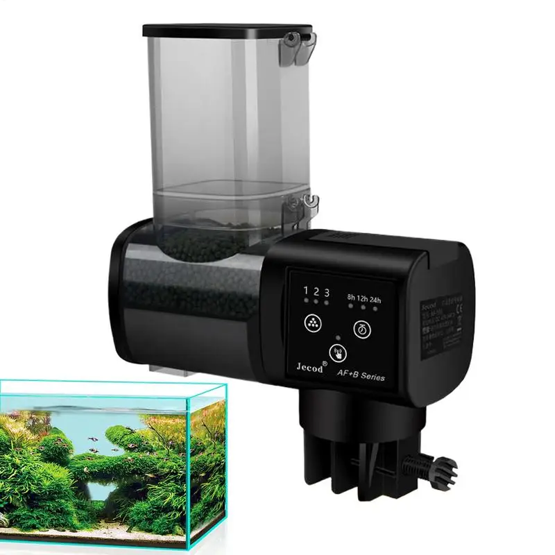 

Auto Fish Feeder Smart Fish Feeder 500ml Aquarium Food Dispenser Large-Capacity Feeding Supplies For Daily Use Pond Home Travel