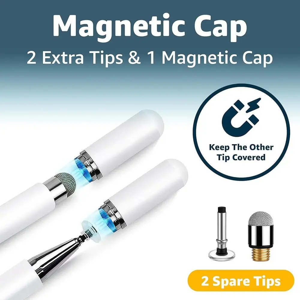 

NEW Flexible Calendar Stylus Premium Dual Tip Stylus Holder Mesh/Disc Tips Calendar Mount Kit for Skylight Calendar Office