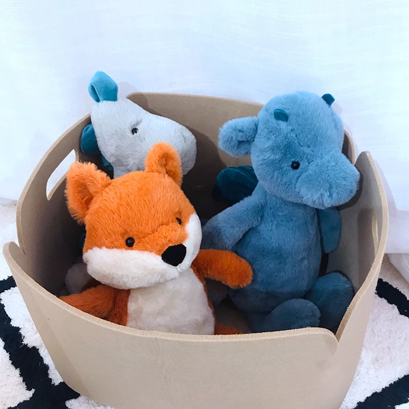 Cute Flying Dragon Plushies Simulation Fox Dinosaur Plush Toy Soft Cartoon Tyrannosaurus Stuffed Doll  Appease Boy Girl Gift