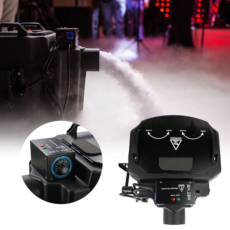 6000W Dry Ice Machine Low Lying Fog Smoke Machine Nimbus 3500W Satge Special Fog Machine for Wedding Stage Party Events DJ Show