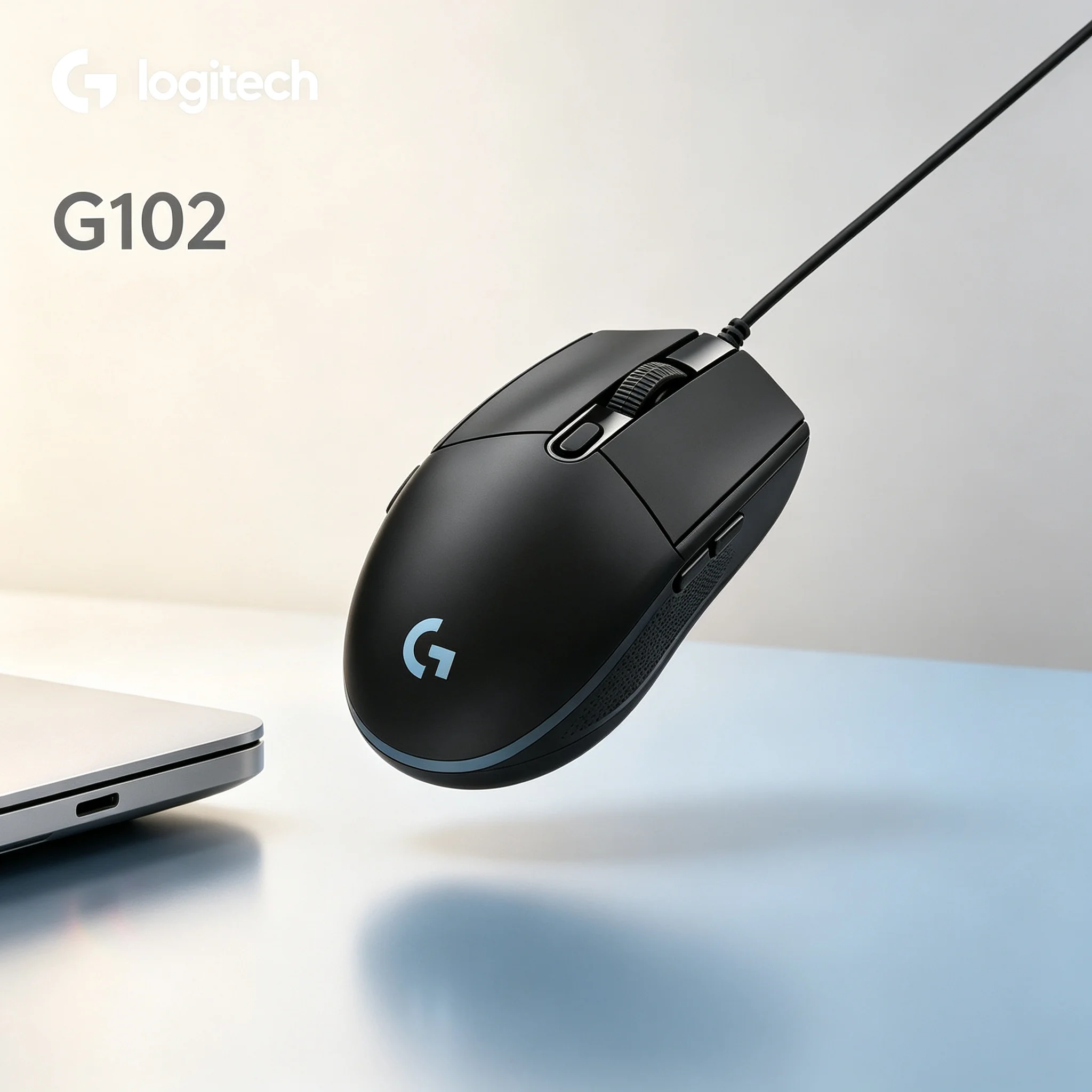 Logitech G102 Wired Game Mouse Vibrant RGB Illumination For CS2 PUBG LOL Valorant Game Lover Desktop Laptop Office Mice