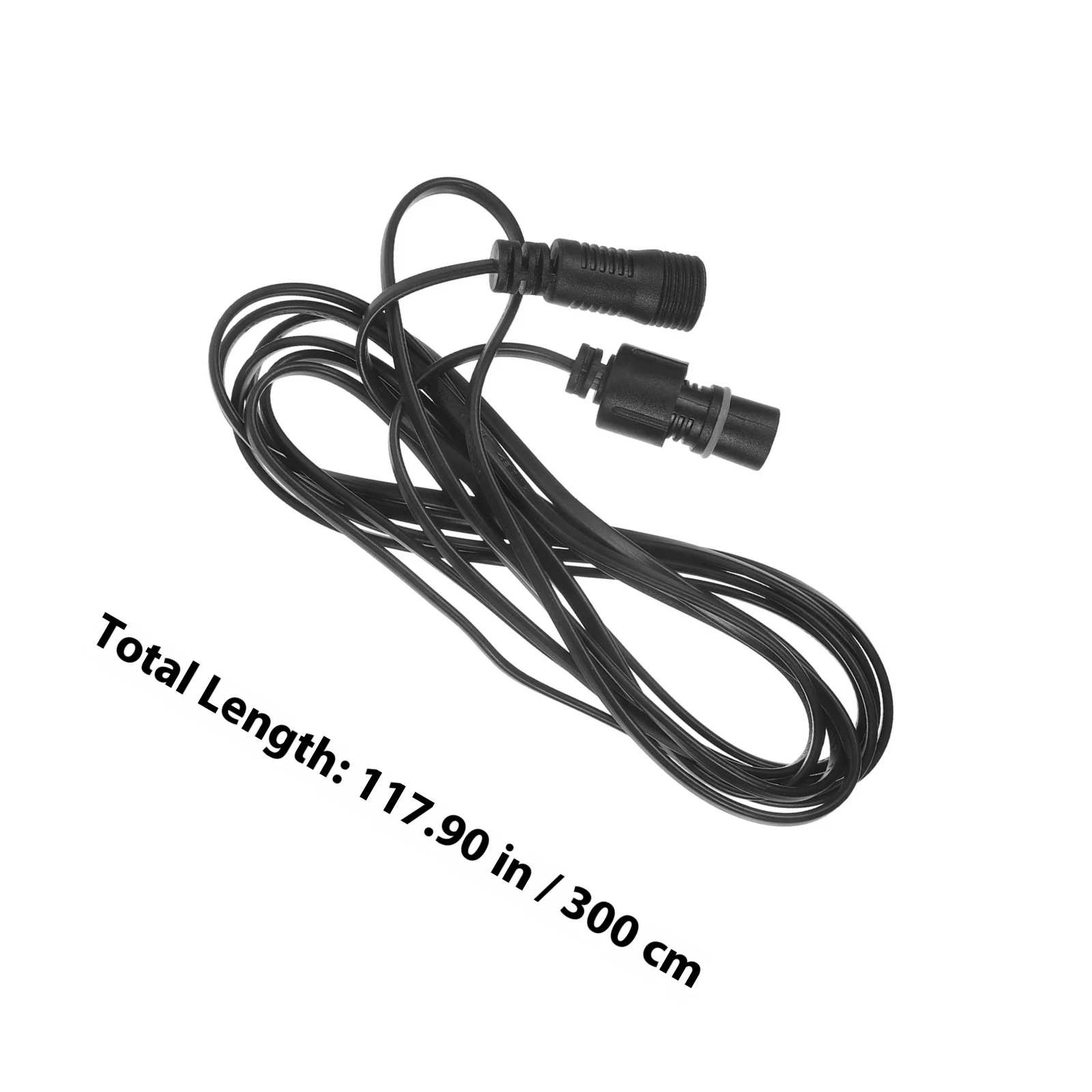 Waterproof Power Cord Outdoor Light Extension Cable 2 Pin String Light Extended Cord for Christmas Decor Weather Resistant