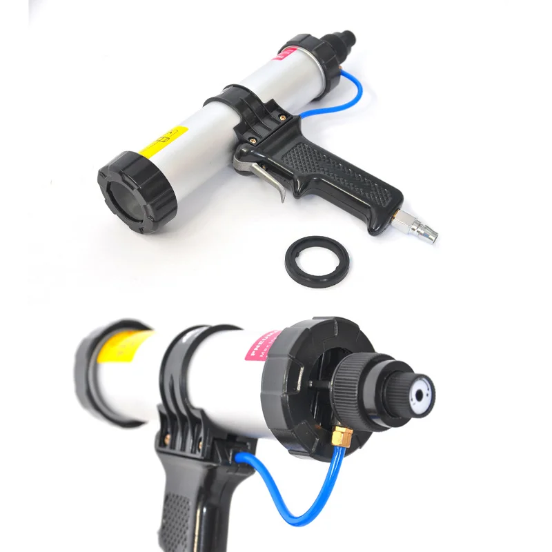 

400ml 12 Inches Air Caulking Gun Pneumatic Sausage Sealant Caulk Gun Silicone Gun Construction Tools