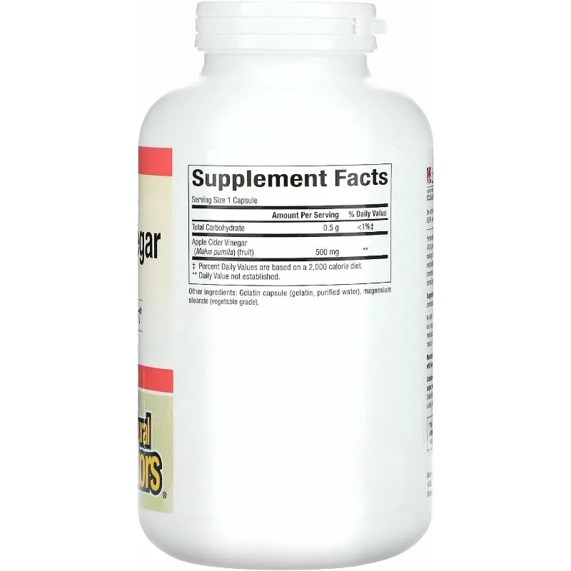 Apple Vinegar Capsules -60 Capsules To Support Digestion and Intestinal Health