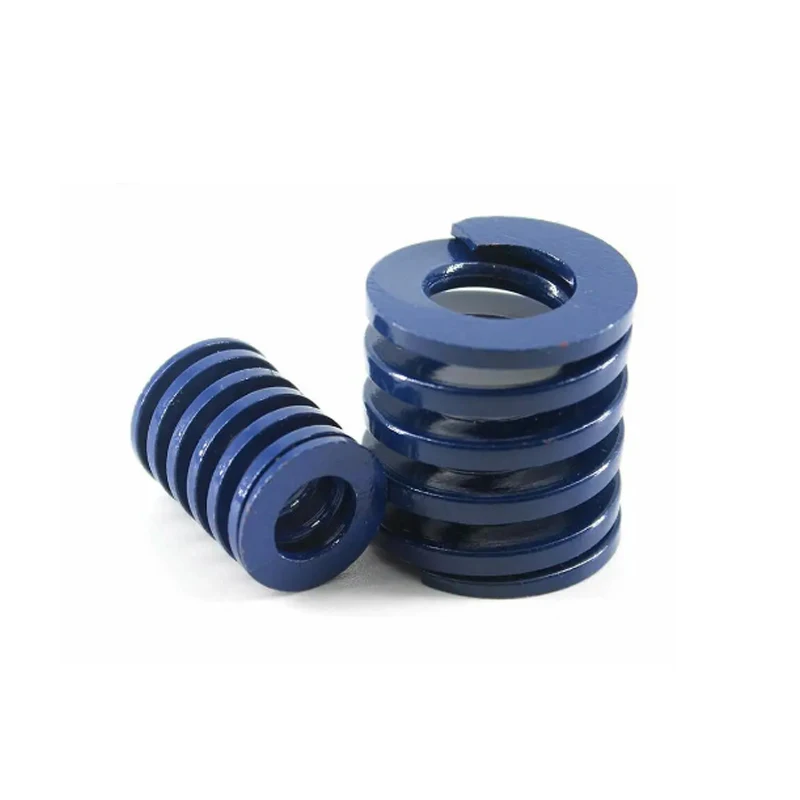 Light Load Die Mold Springs Blue Spiral Stamping Compression Mould Die Spring Outer Diameter 6-30mm