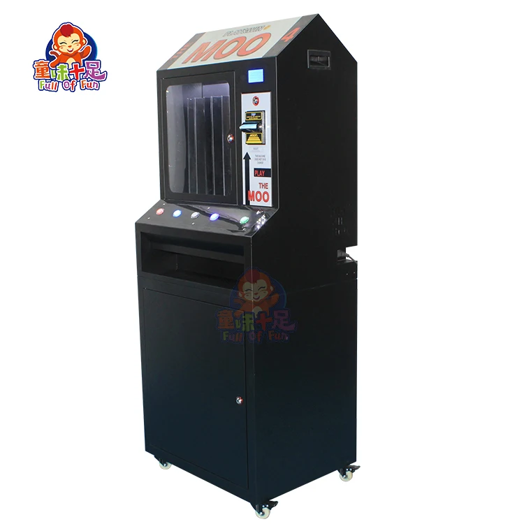 New Hot Ticket Dispenser Master 4 Black Trolley Pull Tab Vending Machine for Sale
