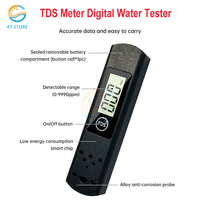 Digital Water Tester TDS-H8 0-9990ppm Drinking Water Quality Analyzer Monitor Filter Rapid Test Aquarium Hydroponics Pools