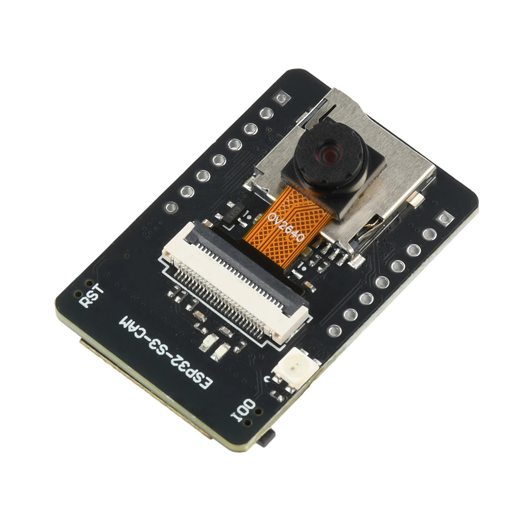 ESP32-S3 WROOM-1 N16R8 CAM Papan Pengembangan WiFi + Modul Bluetooth Kamera OV2640