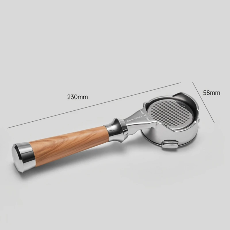 فلاتر محمولة بلا قاع من الفولاذ المقاوم للصدأ ، E61 ، ECM ، صاروخ ، سانريمو ، فايما ، إكسسوار قهوة إسبريسو ، آذان-B ، 58: 50