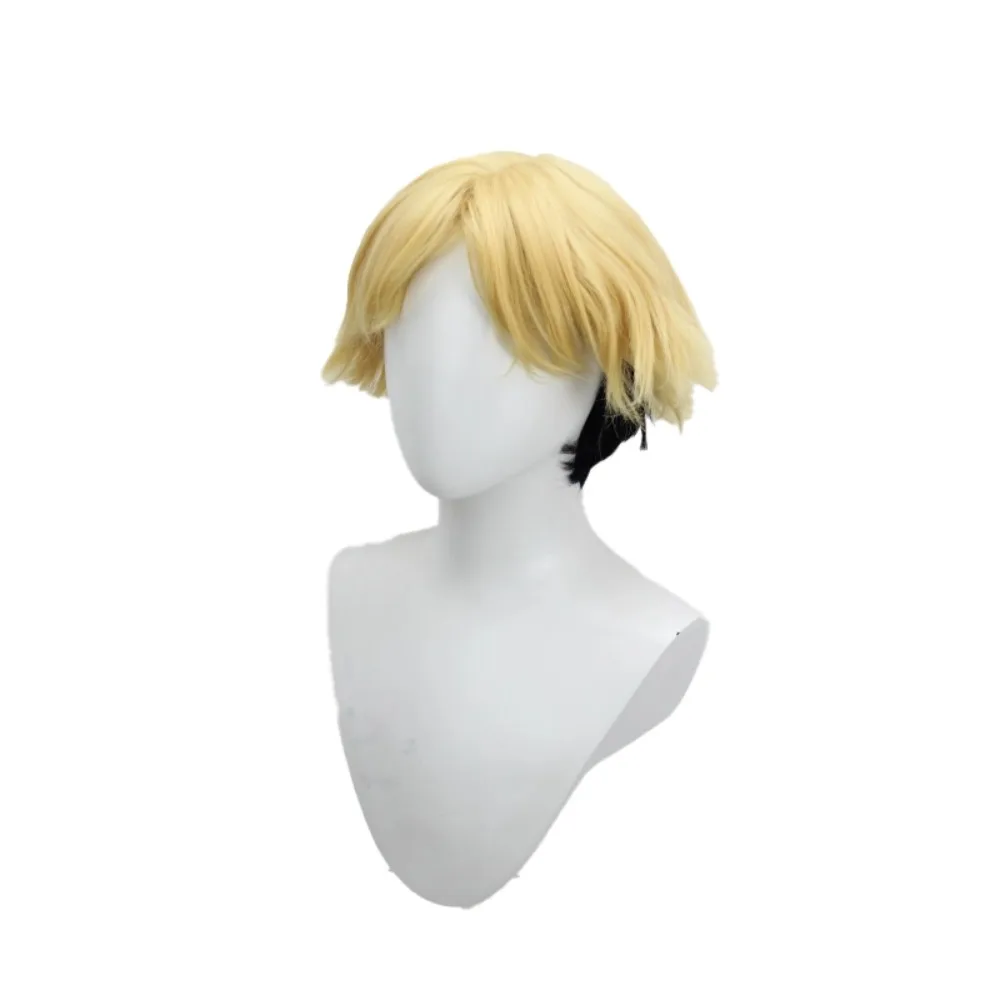 Frieren Beyond Journey's End Lante Peluca de cosplay degradado amarillo Anime Magic Usuar Hair para disfraz