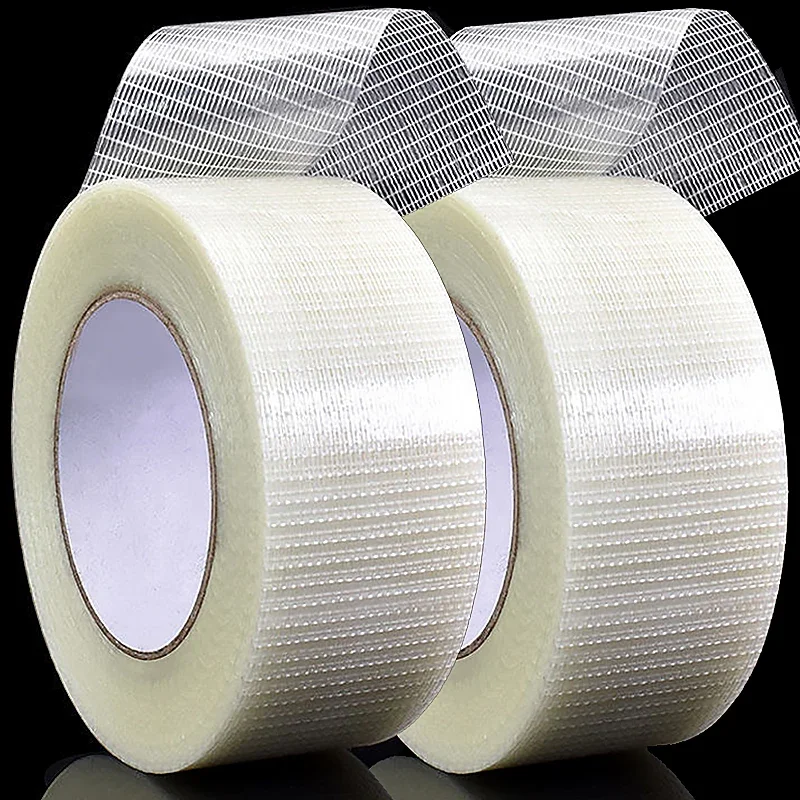 Heavy Duty Fiberglass Reinforced Striped Tape UV Resistant for Toy Airplane Model Fixing Outdoor RC Plane Repair