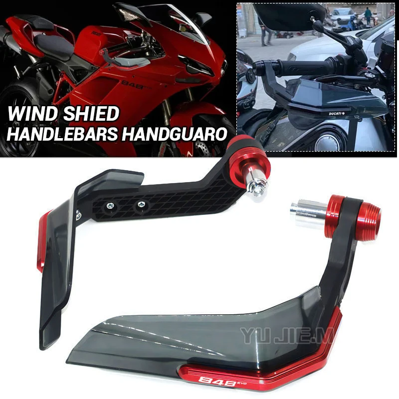 

for Ducati HYPERMOTARD MULTISTRADA 848 /EVO 748 15-22mm handlebar diameter diameter motorcycle handlebar windshield handguard