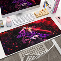 Demon Slayer Gaming Mouse Pad Non-slip Mat Deskmat Keyboard Pads Cartoon Cool Mousepad Laptop Pc Accessories XXL Anime Desk Mats