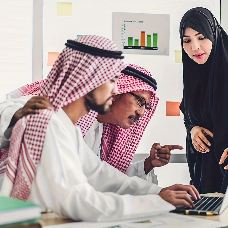 قطعتان من عمامة الصلاة العربية للرجال، شماغ كوفية إسلامية تقليدية للاستخدام اليومي في الهواء الطلق، عمامة صلاة