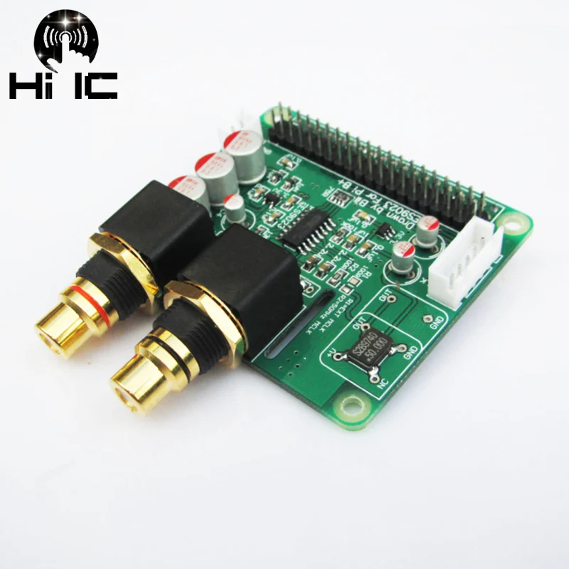 I2S HiFi DAC cyfrowa karta dźwiękowa ES9023 karta rozszerzenia dekoder dekodera dla Raspberry pi B + 2B 3B + 4B