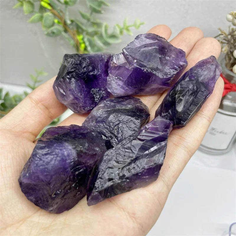 

Natural Purple Amethyst Gravel Stone, Healing Stone, Mineral, Raw Quartz, Crystal Gift, Jewelry Accessory, Home Deco, 500g