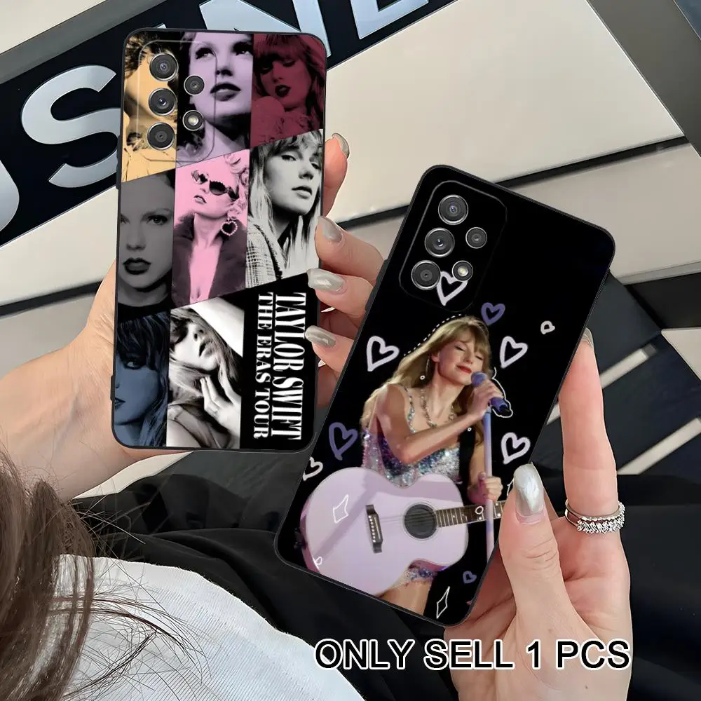 Fashion Taylor Phone Case for Samsung Galaxy A57 56 55 54 53 52 51 37 36 35 34 33 32 31 5G Soft TPU Shockproof Cover