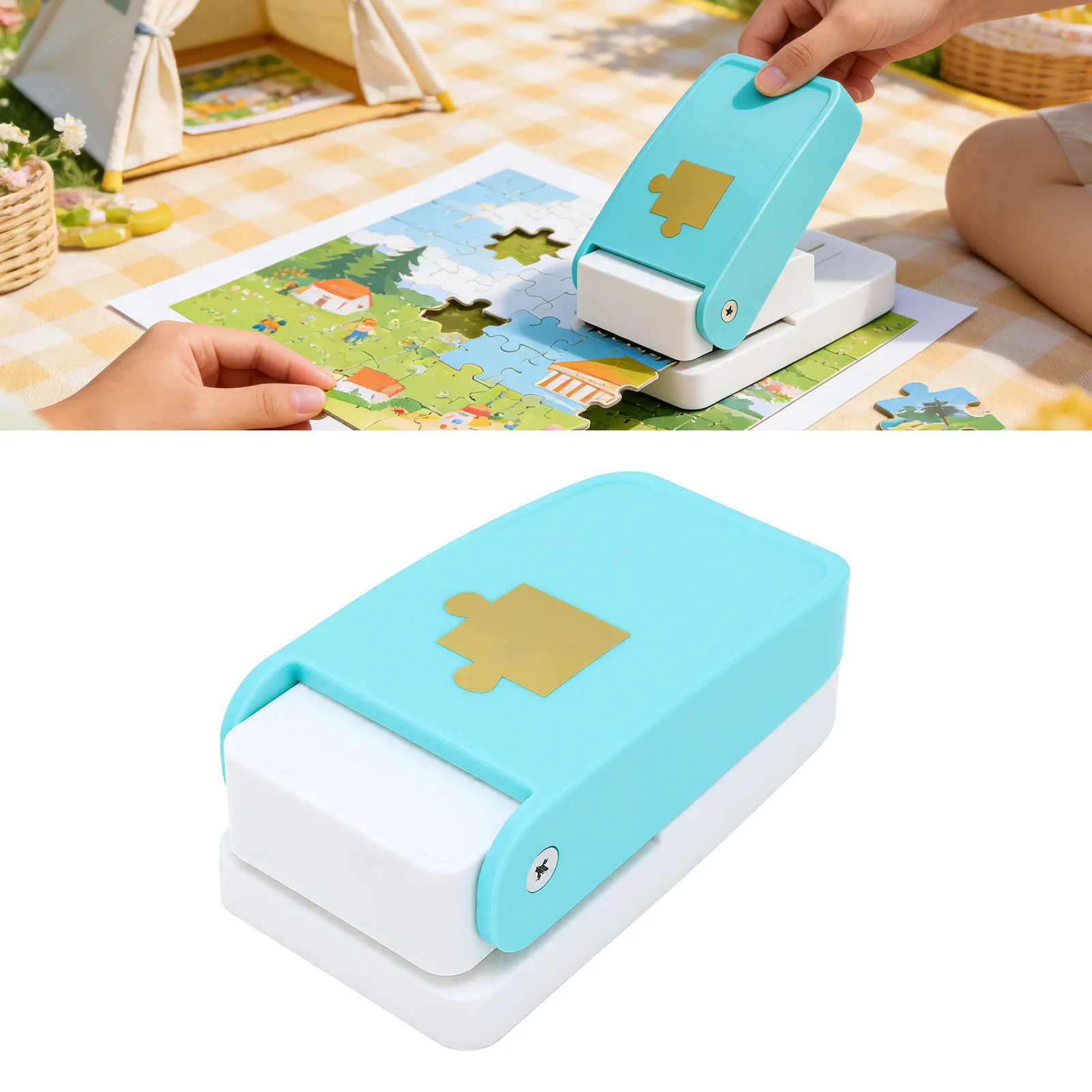 

DIY Jigsaw Puzzle Maker Create Unique Jigsaw Puzzles Puzzle Making Machine Customized Puzzle Making Jigsaw Piece Cutter for Fun