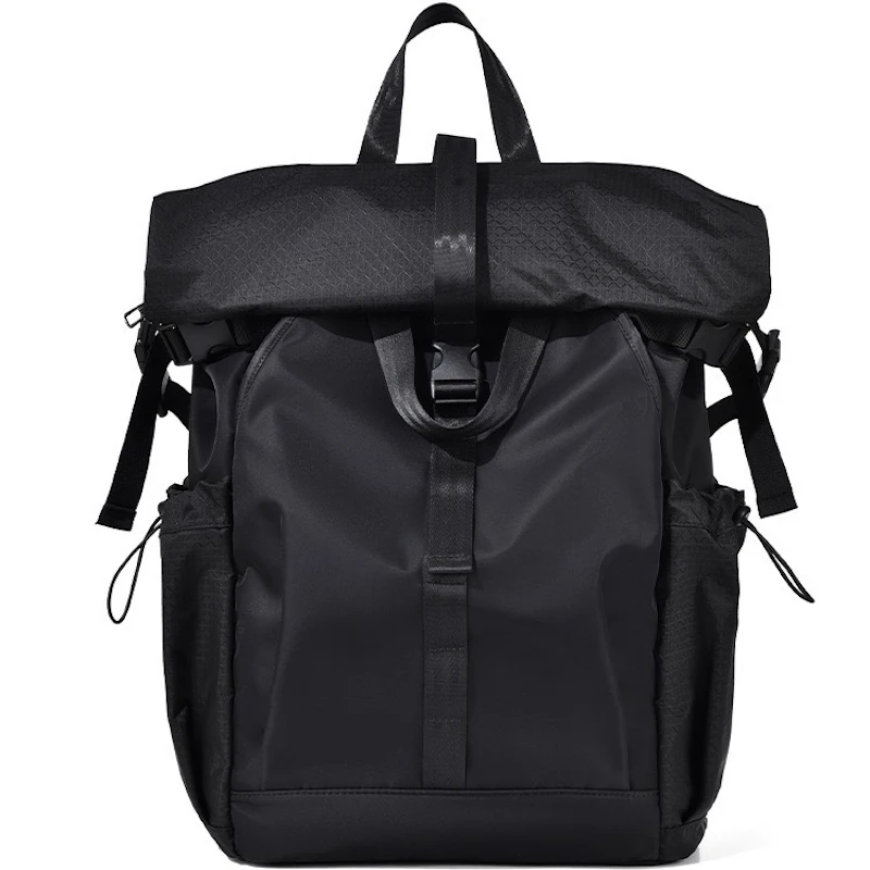 

Men's Backpack Large Capacity 15.6 inch Laptop Waterproof Lightweight Material Travel Work Street Motorbike Schoolbag Mochila