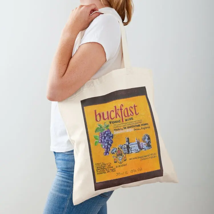 Half Bottle O' Your Finest Buckfast Sir Tote Bag university shopper bag tote bag women Gift