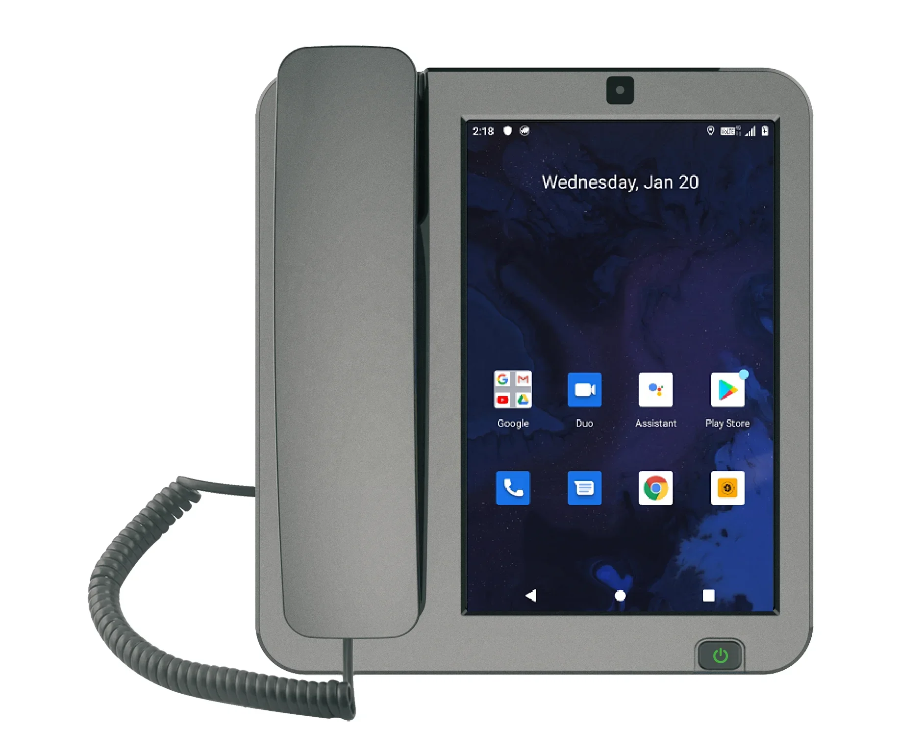 4G SIM Card Smart Desktop Phone WiFi Bluetooth LTE VOLTE Video Call Hotspot Android Fixed Wireless Phone