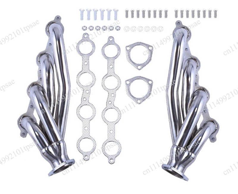 Provide cross-border special supply exhaust pipes, suitable for 304 stainless steel modified exhaust pipe fittings