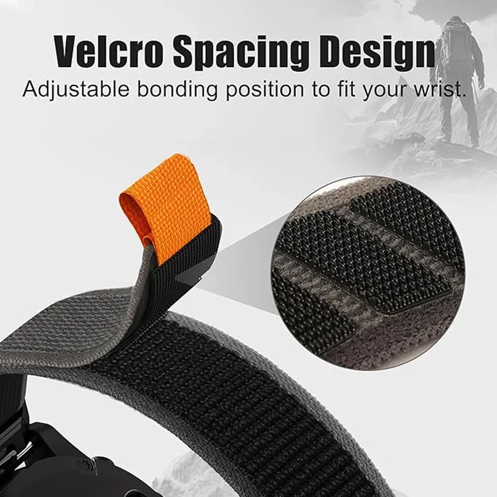 Cinturino in nylon Trail Loop per Samsung Galaxy Watch 7 6 5 4 44mm 40mm 5 Pro 45mm cinturino comodo orologio 6 4 Classic 47mm 46mm Correa