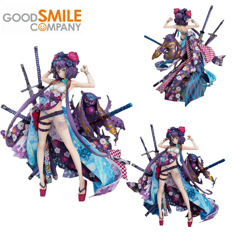 

GSC Genuine FGO FATE Saber Anime Figure Katsushika Hokusai Swimwear Action Figure Toys for Kids Gift Collectible Model Ornaments