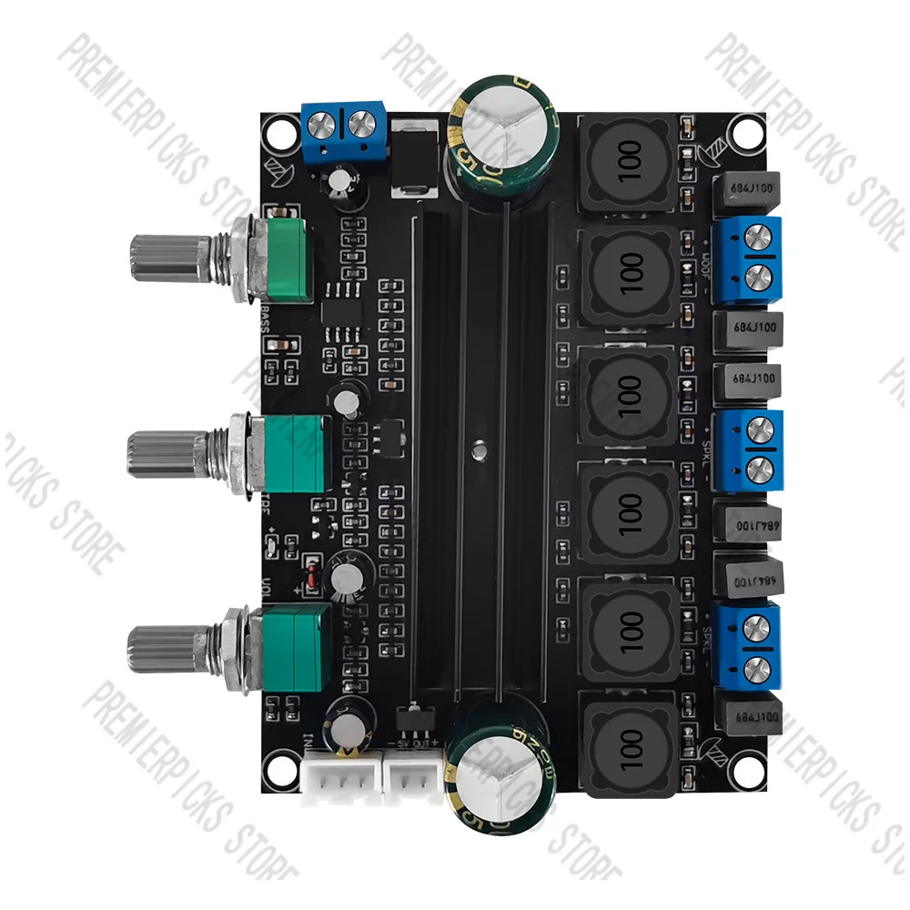 TPA3116D2 High Power HIFI Digital 2.1 Super Heavy Subwoofer Power Amplifier Board 10-25V Finished Board