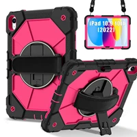 Funda armadura para iPad A16 11th 2025 10th 10,9 2022 Mini 7/6 soporte para niños funda para tableta a prueba de golpes para iPad Air 11 10,9 Pro 11 Air 13