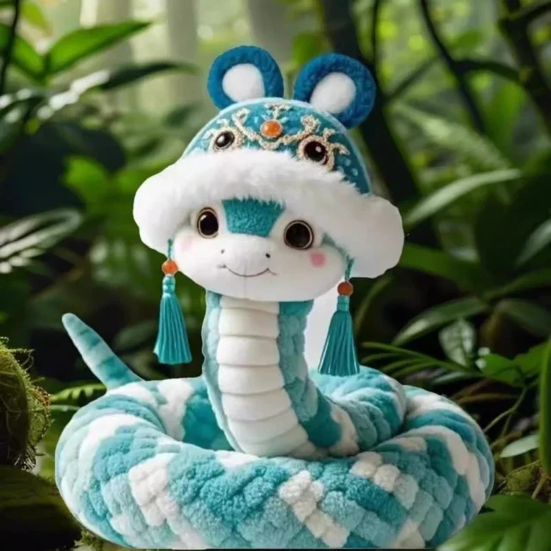 Poupées de l'année de la salle, mascotte élégante de l'année de la salle, décoration de la salle, jouets en peluche de style chinois mignon, cadeau d'anniversaire, parler de danse, bonne chance, 2025