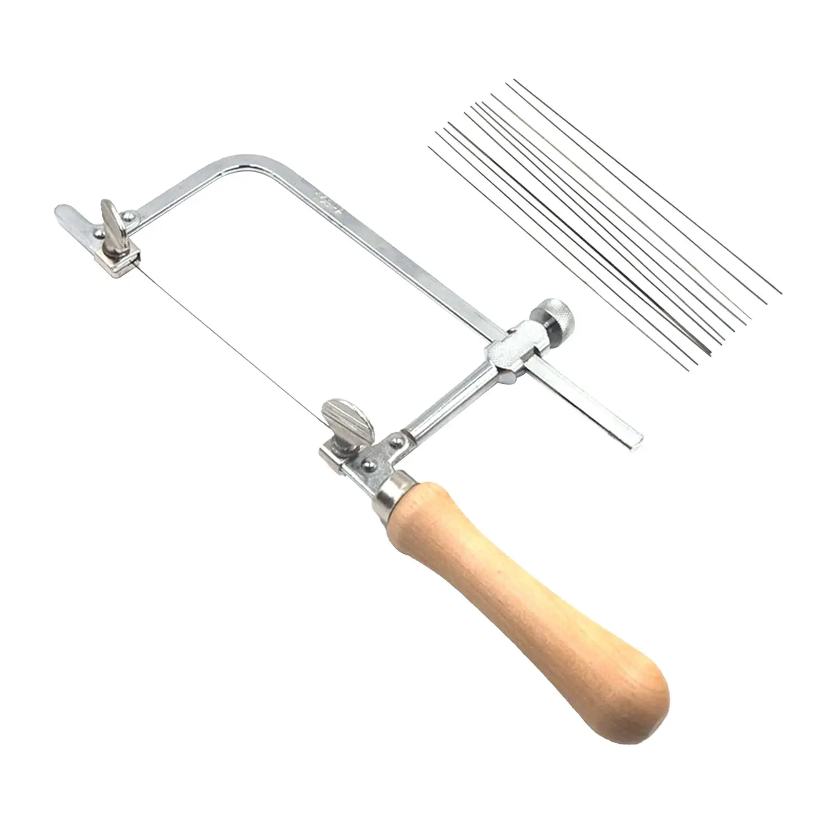 Jewelers Saw Coping Saw Jewelers Saw Frame Set Professional with 12 Saw Blade C Shape Saw Frame