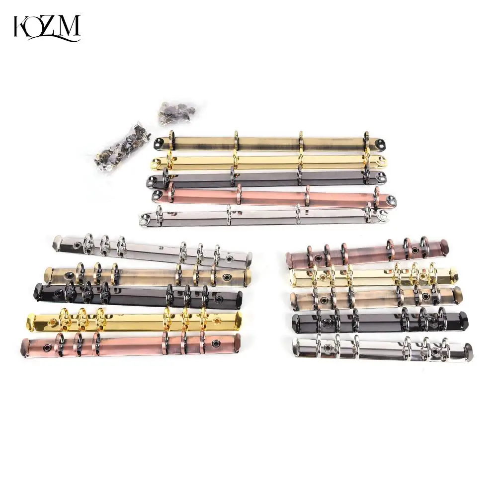 New  Colorful Metal Spiral Binder Clip Stainless Steel A4 A5 A6 Binder File Folder Clip Ring Binder Clip Iron Clip