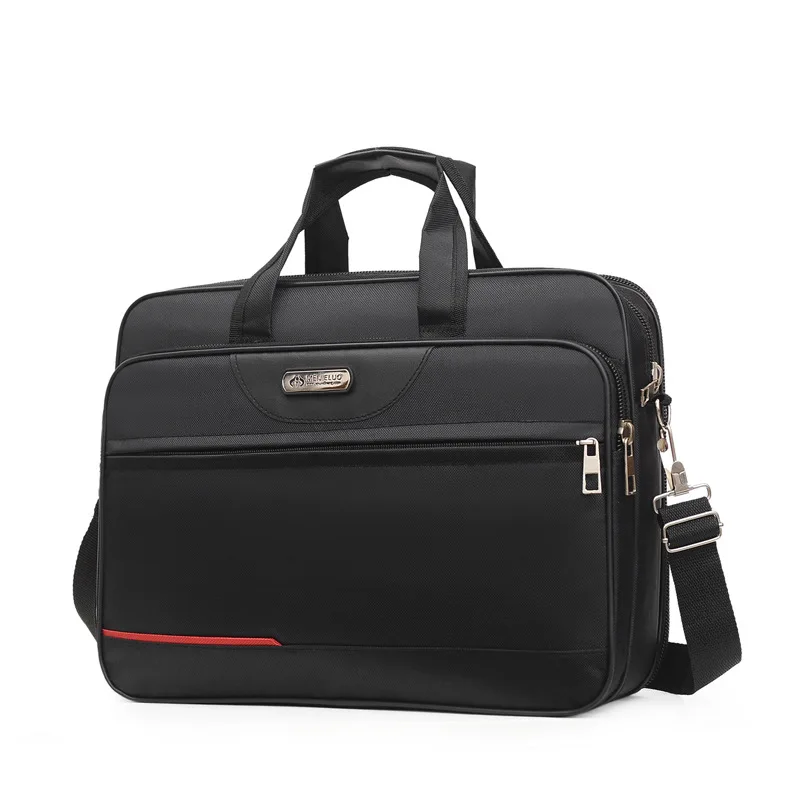 Men Business Briefcase Weekend Travel Document Storage Bag Laptop Protection Handbag Material Organize Pouch Accessories Items