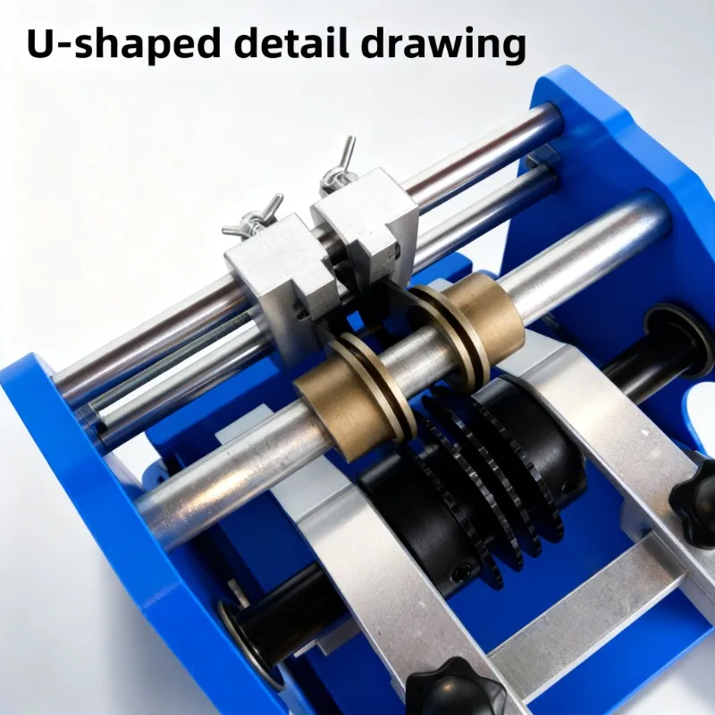 U/F hand cranked axial lead bending cutting machine, a resistor forming equipment for electronic circuit assembly