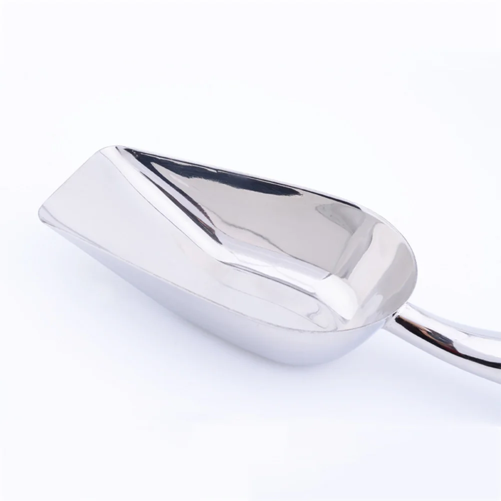 

Stainless Steel Ice Scoop Small Metal Food Candy Spade Heavy Duty Kitchen Bar Buffet Party Ice Scoop Food Spade